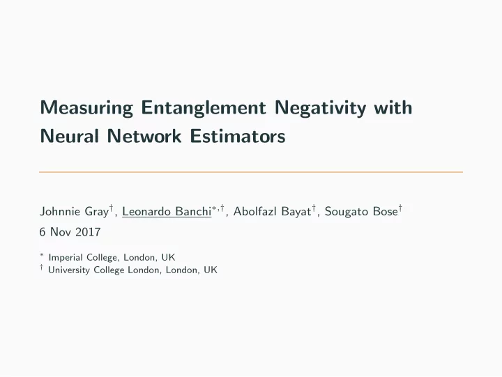 measuring entanglement negativity with neural network