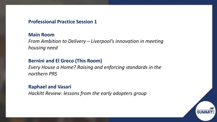 professional practice session 1