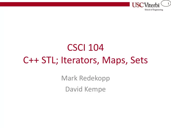 csci 104