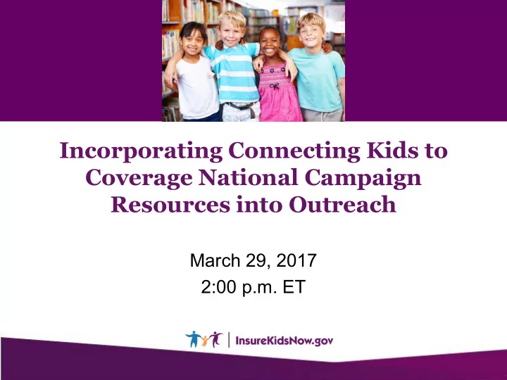 coverage national campaign
