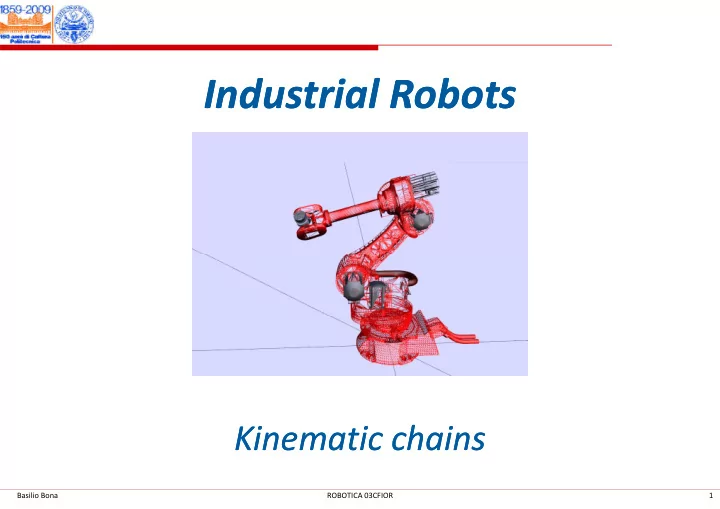 industrial robots industrial robots