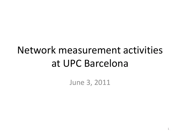 at upc barcelona
