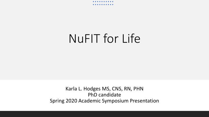 nufit for life