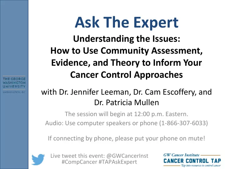 ask the expert