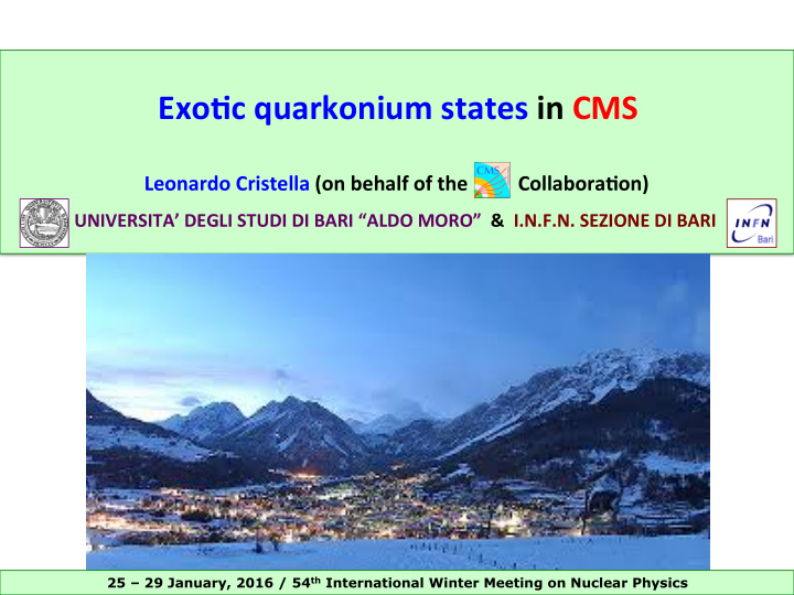 exo c quarkonium states in cms
