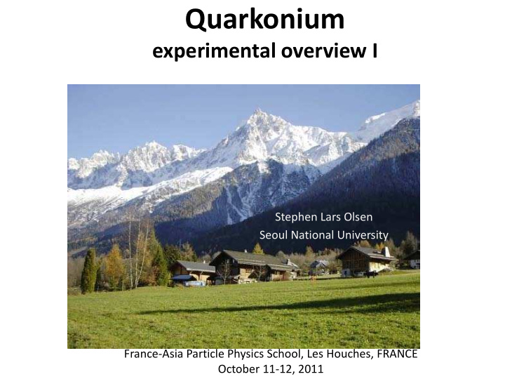 quarkonium