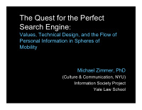 the quest for the perfect