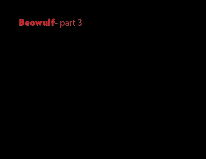 beowulf part 3