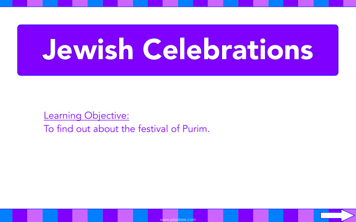 jewish celebrations