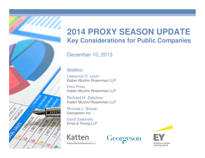 2014 proxy season update