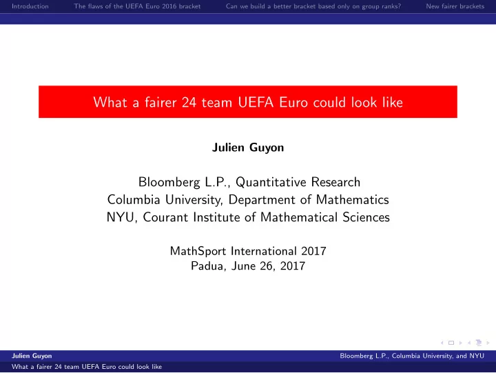 what a fairer 24 team uefa euro could look like