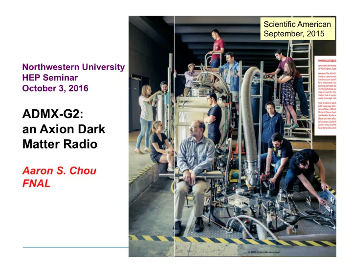 admx g2 an axion dark matter radio