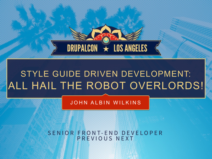 style guide driven development