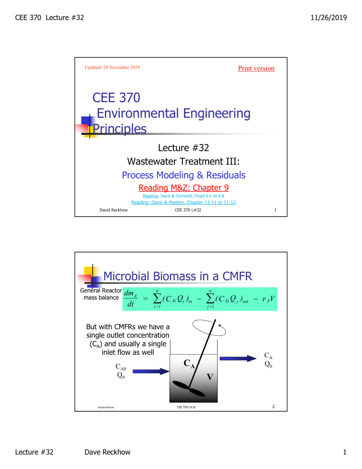 cee 370 environmental engineering principles