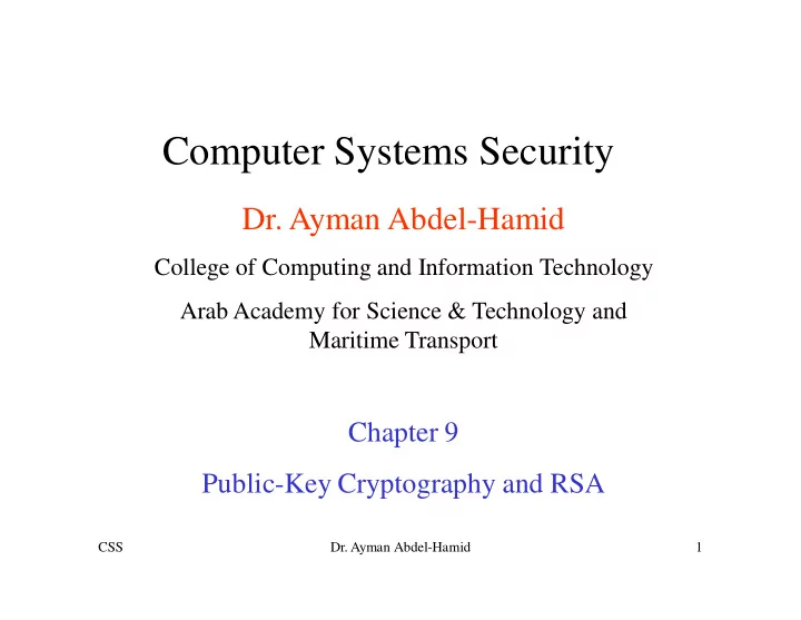 computer systems security