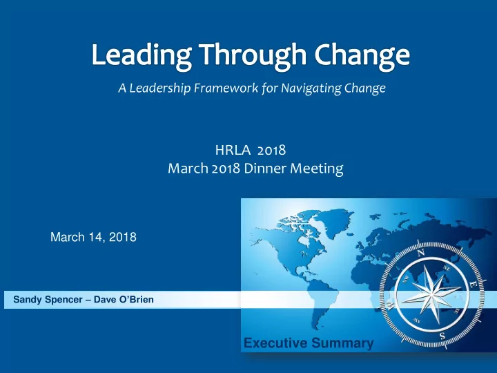 march 2018 dinner meeting