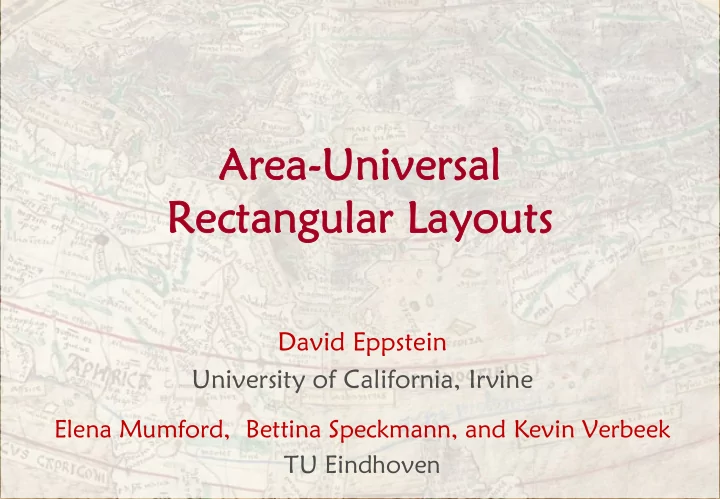 area universal area universal rectangular layouts