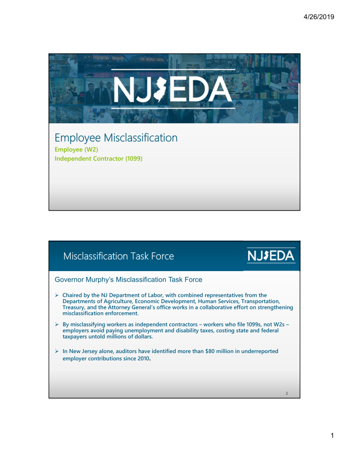 employee misclassification