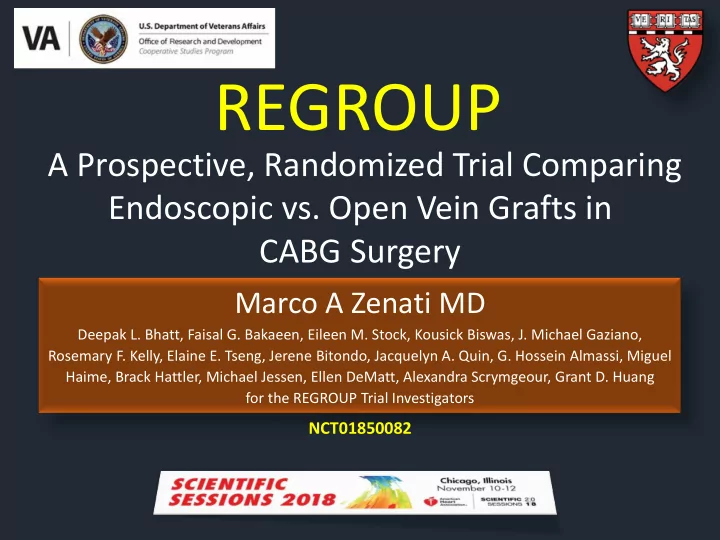 regroup