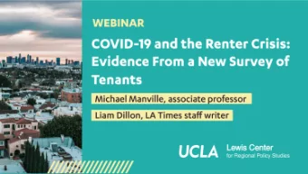 As a land grant institution, the UCLA Lewis Center for  Regional Policy Studies acknowledges the