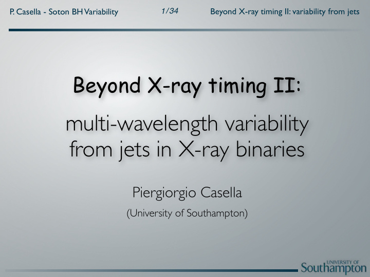 multi wavelength variability from jets in x ray binaries