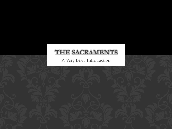 seven sacraments