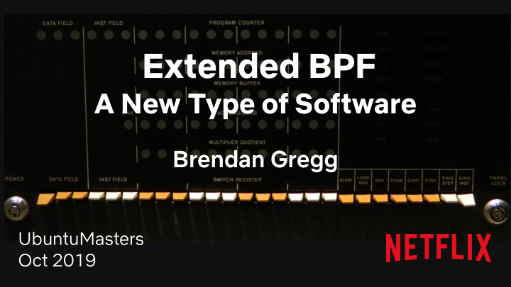 extended bpf