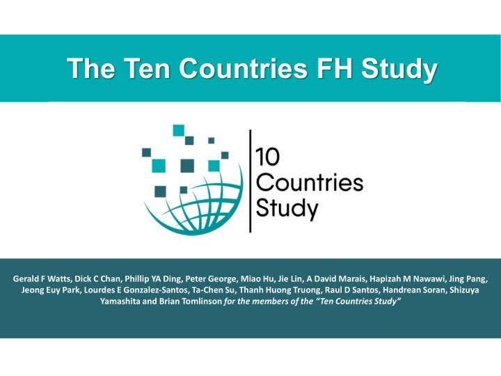 the ten countries fh study