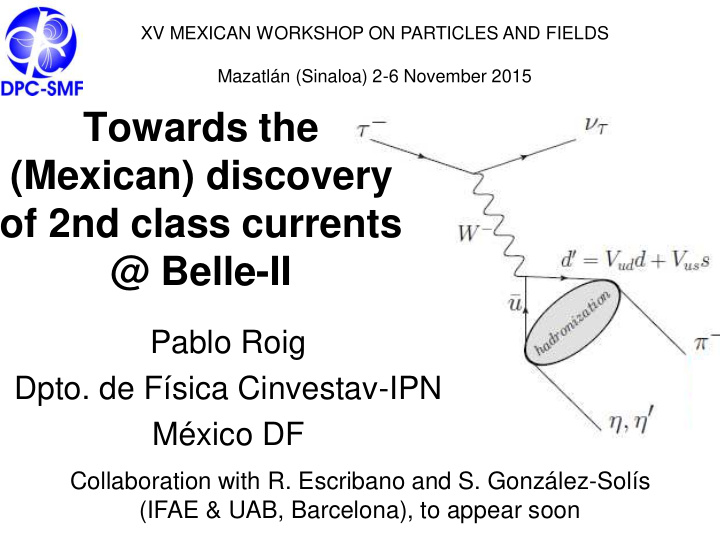 towards the mexican discovery