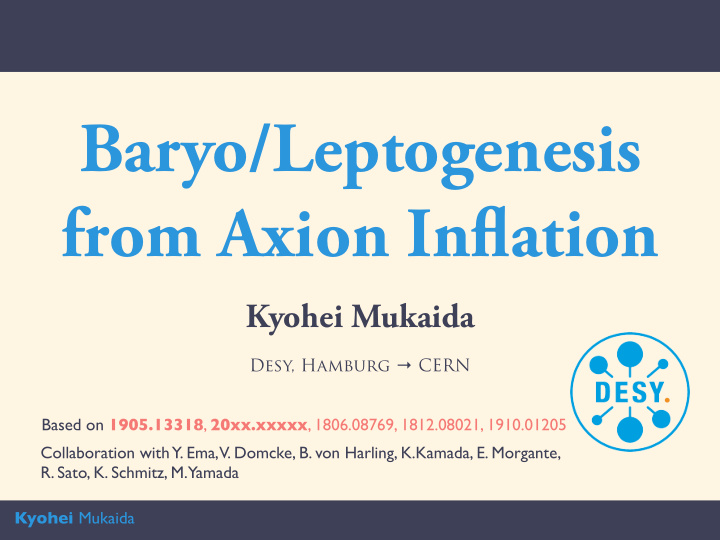 baryo leptogenesis from axion in fm ation