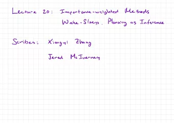 weighted  Methods  Importance  20  :  -  Sleep  Planning  Inference  Wake  as  -  ,  Scribes Xiong