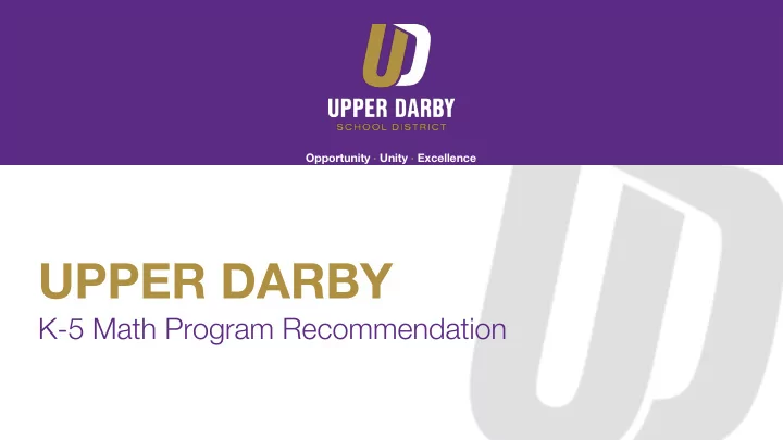 upper darby