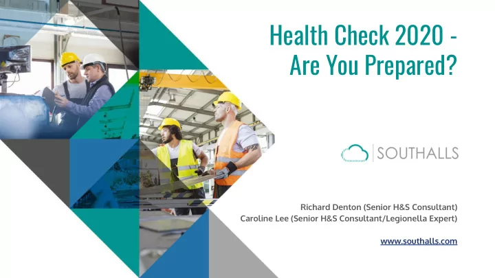 health check 2020 are you prepared