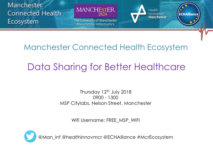 data sharing for better healthcare