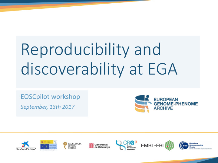 discoverability at ega