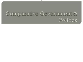 Fall 2013  GLS102 Comparative Government &amp; Politics Fall 2013  2  Worldview;  19 th