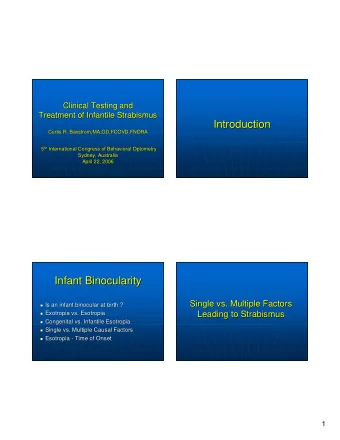 Introduction  Introduction  Curtis R. Baxstrom,MA,OD,FCOVD,FNORA  Curtis R.