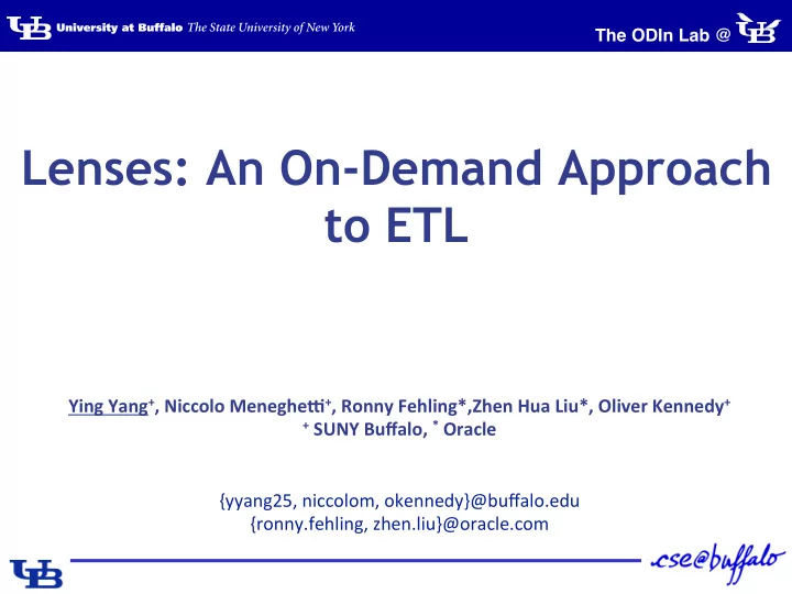 lenses an on demand approach to etl