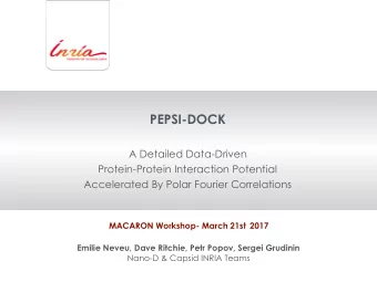 PEPSI-DOCK A Detailed Data-Driven  Protein-Protein Interaction Potential   Accelerated By