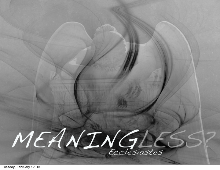 meaningless