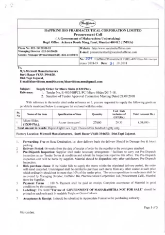 l. Forwarding: Free on Road Destination. i.e. door delivery basis the delivery Should be Damage