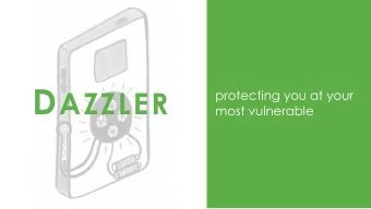 37% OF AMERICANS  do not feel safe walking at night  can we...  stop an assailant?  make it small?