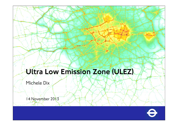 ultra low emission zone ulez