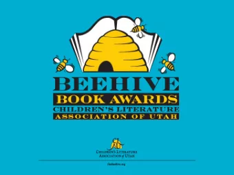 The only childrens book choice awards in Utah!  #1 Goal: To make a positive difference in