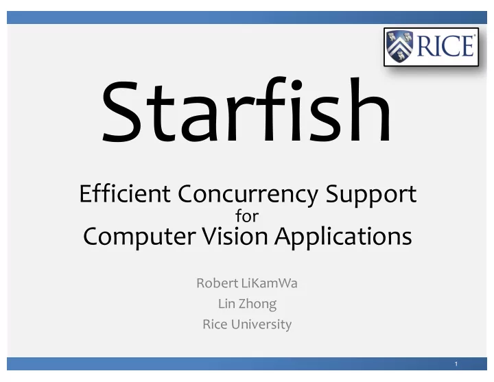 starfish