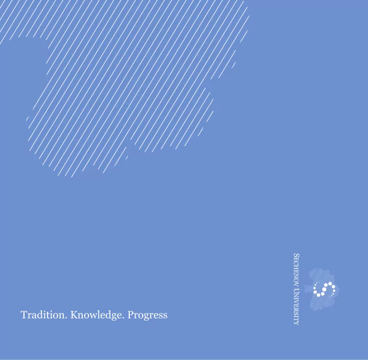tradition knowledge progress dear colleagues