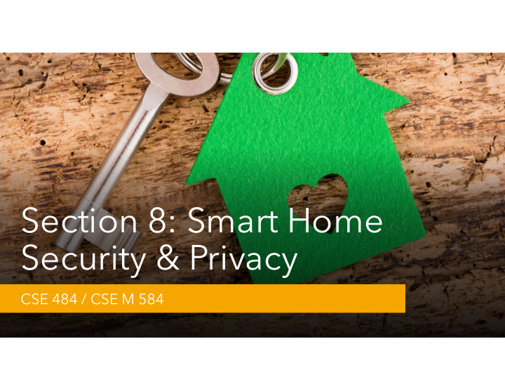 section 8 smart home security privacy