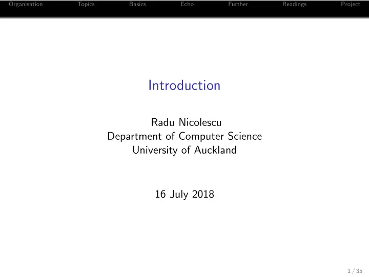 introduction
