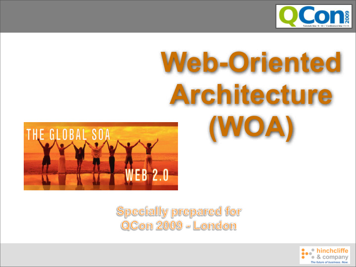 web oriented architecture woa introduction