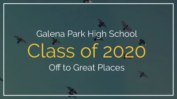 class of 2020